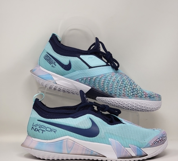 Nike Shoes - Nike React Vapor NXT HC Glacier Blue Court Shoes CV0742-402 Women Size 10.5 New